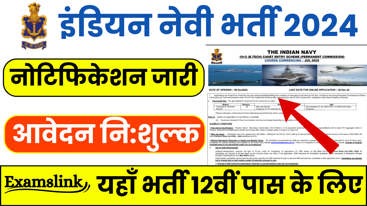 Indian Navy Bharti 2024